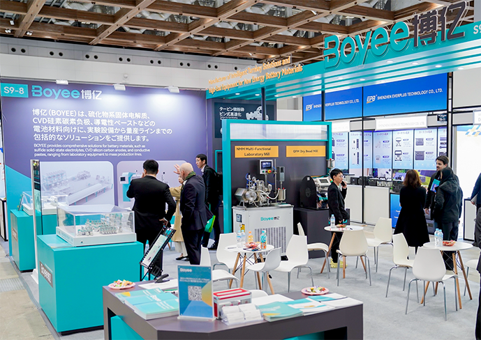 Boyeeは、バッテリージャパン2026でエンドツーエンドソリューションを発表し、次世代バッテリー材料製造を進めています