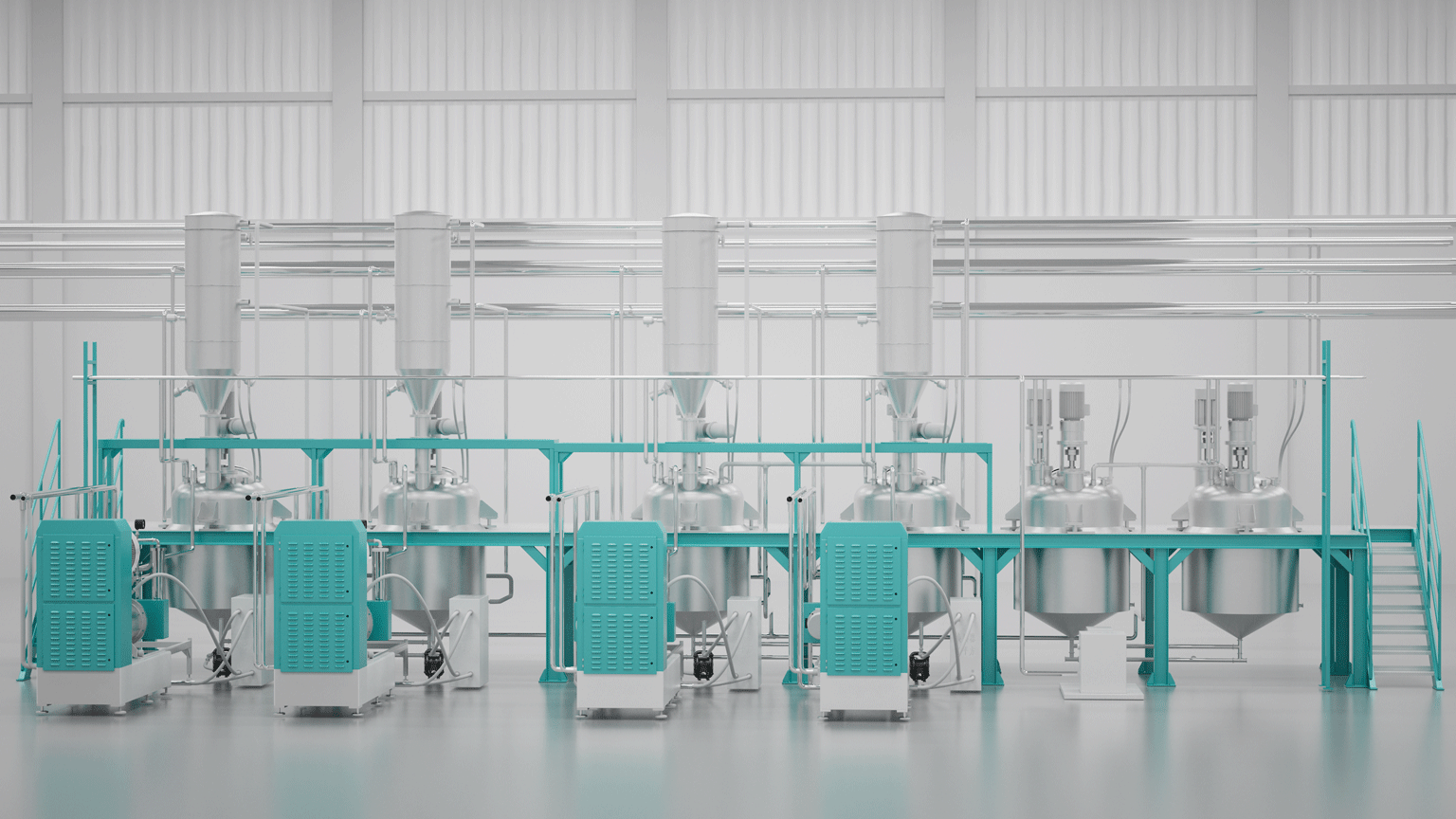 ビーズミルシリコン-炭素アノード生产ラインソリューション