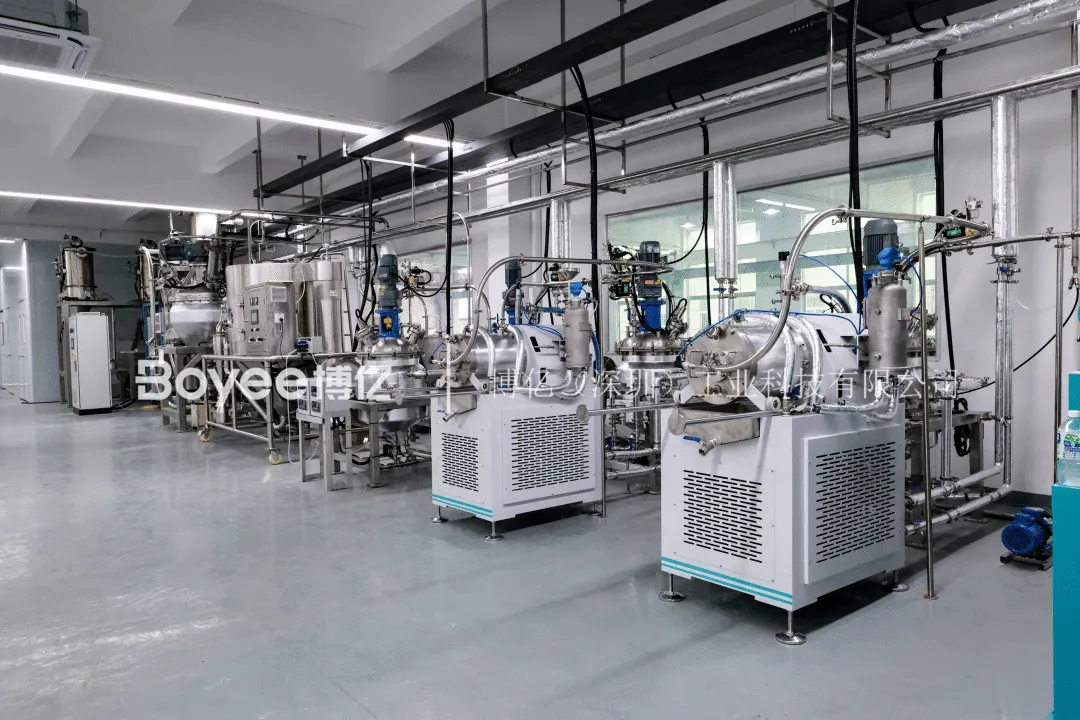 Boyee Industrial's experimental production line for oxide solid-state electrolytes Boyee Industrial's experimental production line for oxide solid-state electrolytes